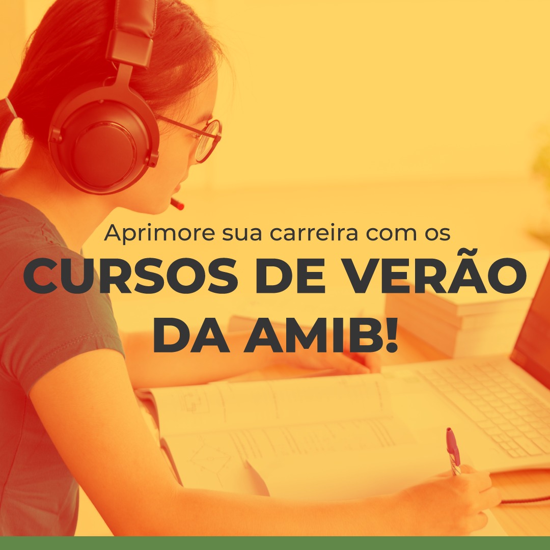 Cursos de verão AMIB - 2021