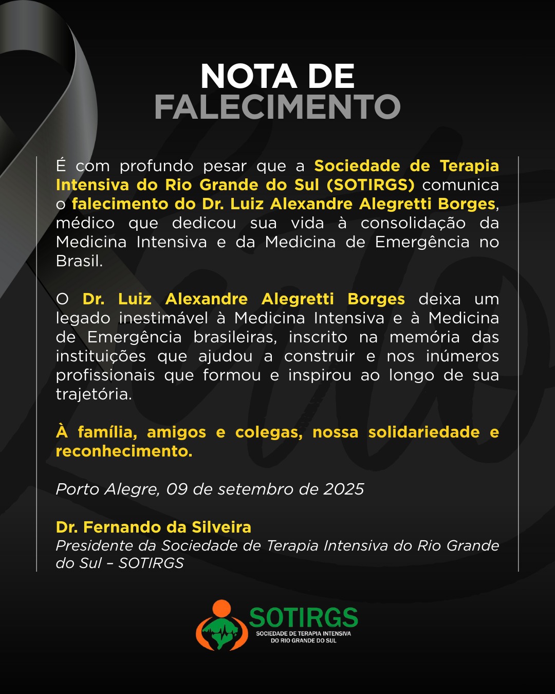 Nota de Falecimento