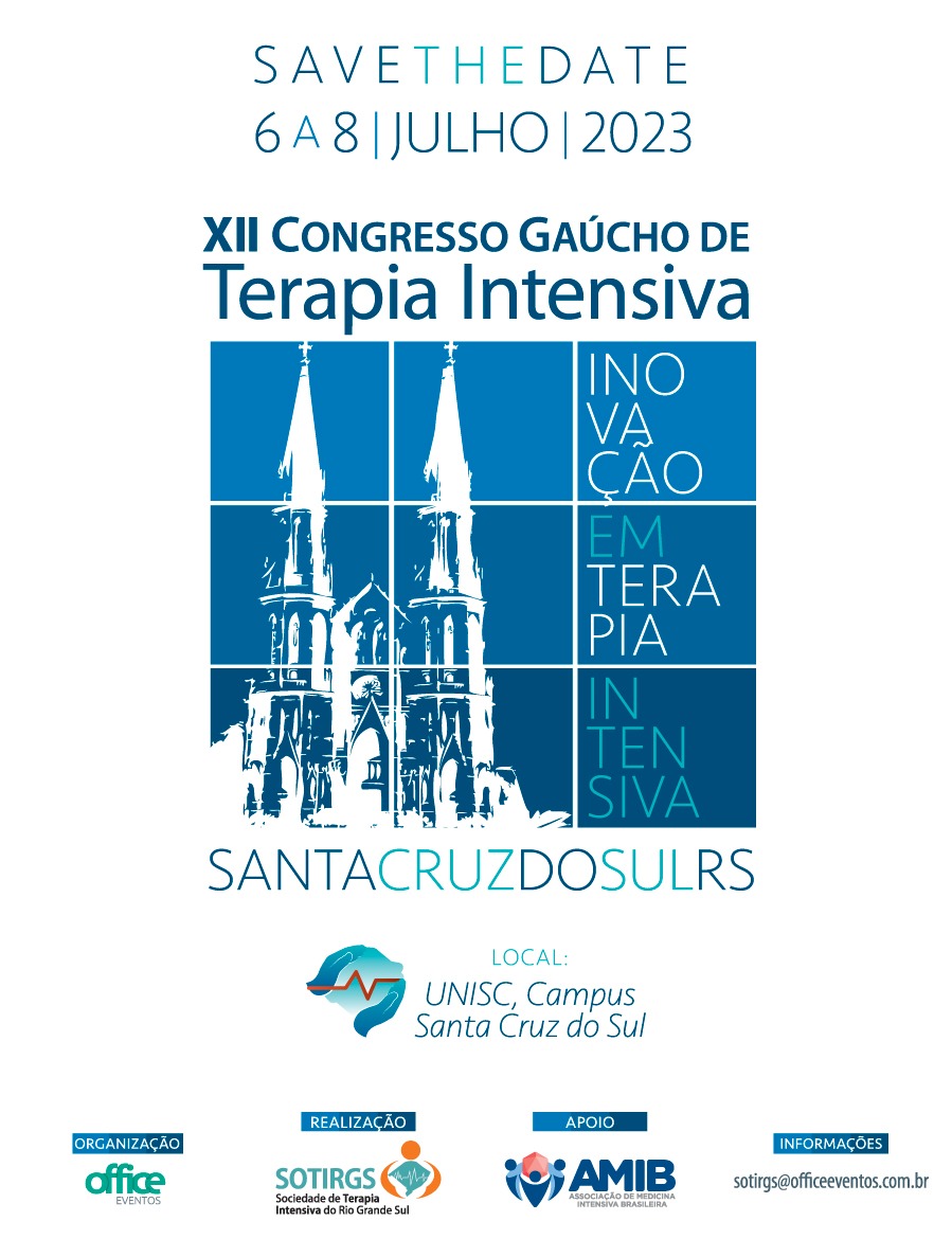 XII Congresso Gaúcho de Terapia intensiva